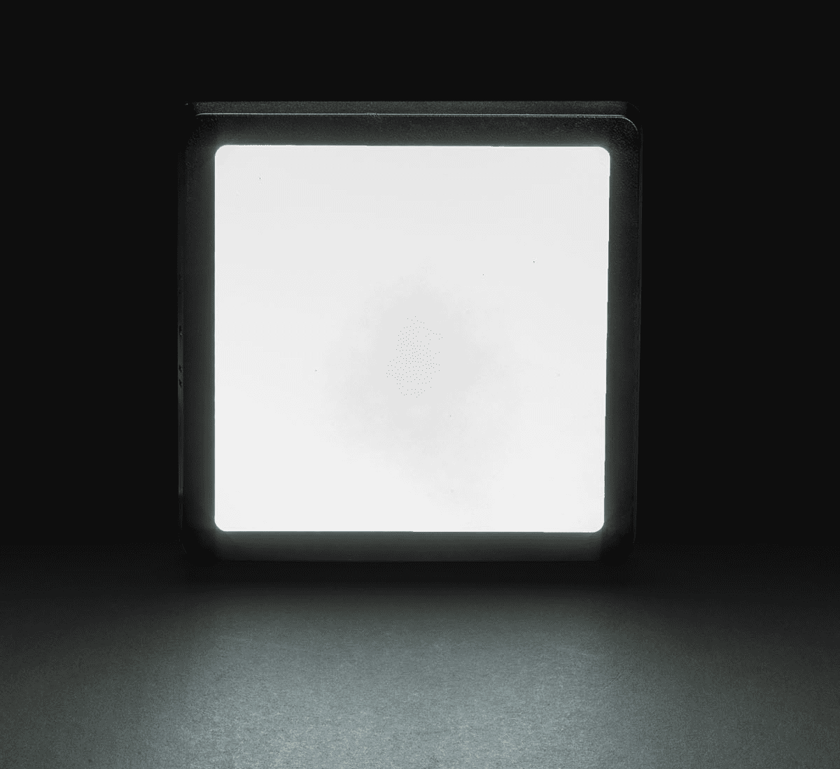 18W LED Sıva Üstü Slim Panel Kare (Siyah)