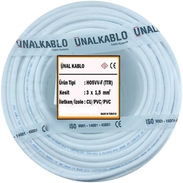 Ünal Kablo 3x1.5